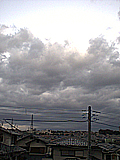 before sunrise west sky