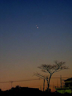 Jupiter and Venus